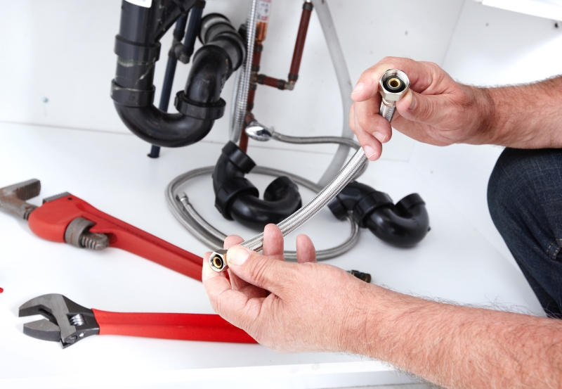 Toilet repair being carried out in Streatham